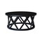 International Concepts Round Ceylon Coffee Table, 40 in W X 40 in L X 18 in H, Wood, Black OT46-46CR - alternate 4